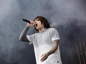 Bring Me The Horizon am Freitag bei Rock im Park, Foto: Tobias Stich
