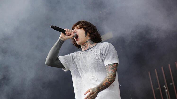 Bring Me The Horizon am Freitag bei Rock im Park, Foto: Tobias Stich