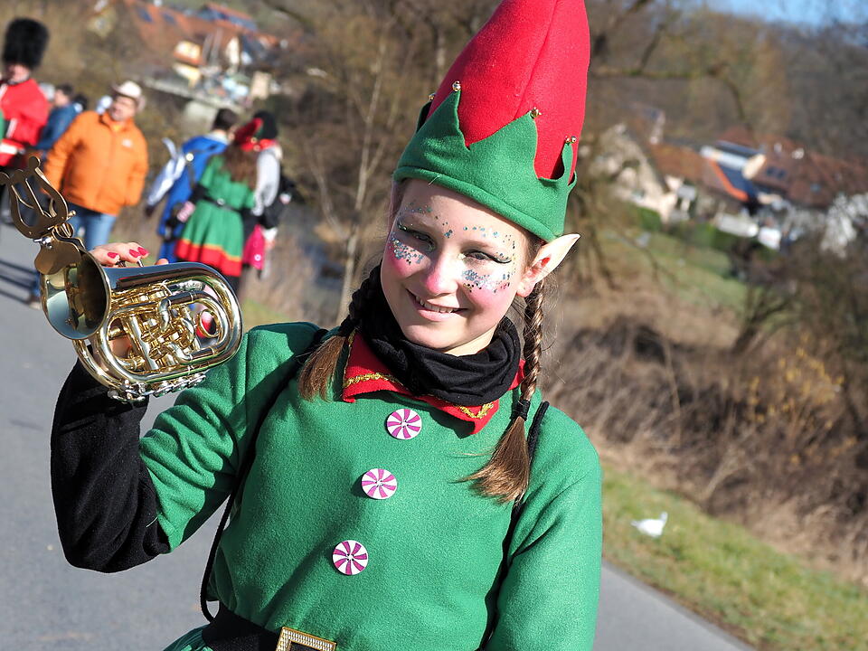 Buntes Faschingstreiben in Unterfranken!
