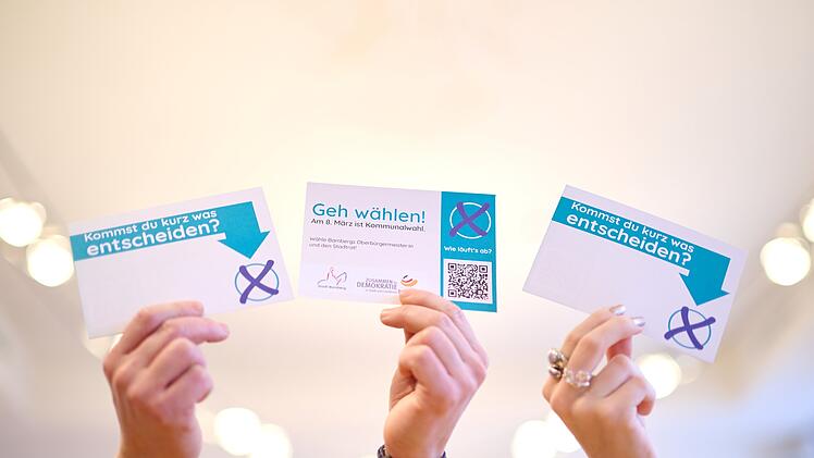 Aktion zu Bamberger Kommunalwahl: "Kommst du kurz was entscheiden?"