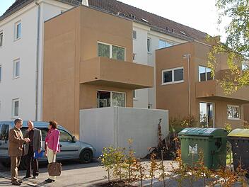 Das Wohnprojekt "Leben in allen Lebensphasen" in Rödental kommt rasch voran. Fotos: Rainer Lutz