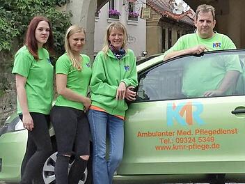 Kurt Roth und das Team von KMR-Pflege in Dettelbach versorgen Pflegebedürftige und Senioren im gesamten Landkreis. Foto: KMR