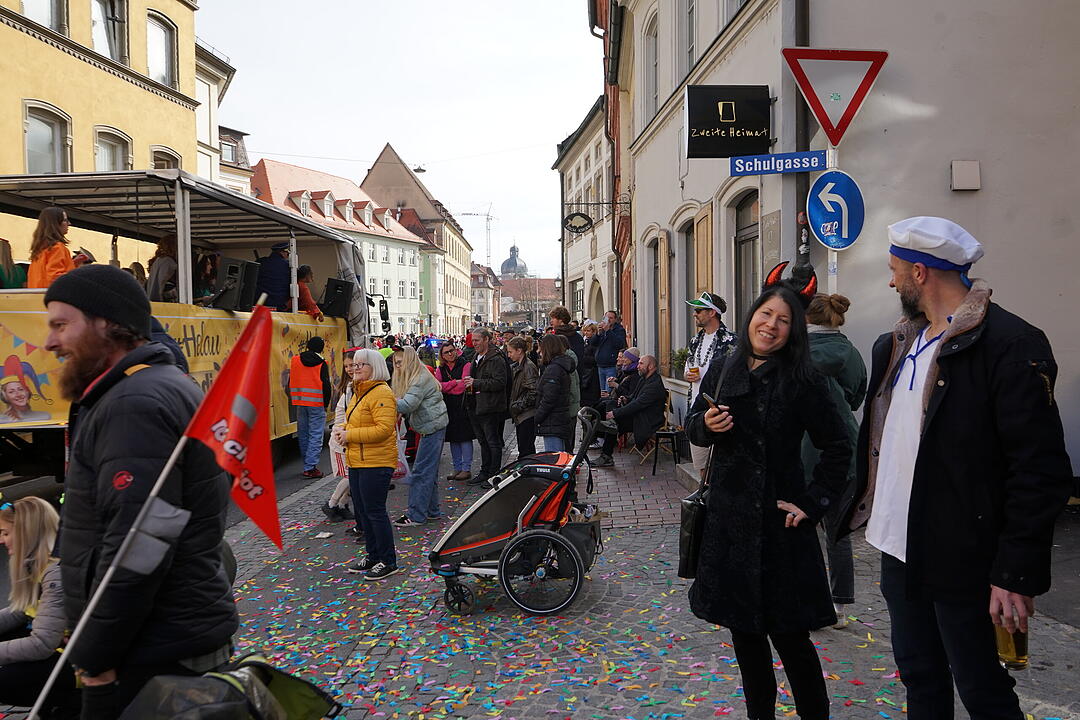 Die schönsten Bilder vom Faschingsumzug Bamberg 2025
