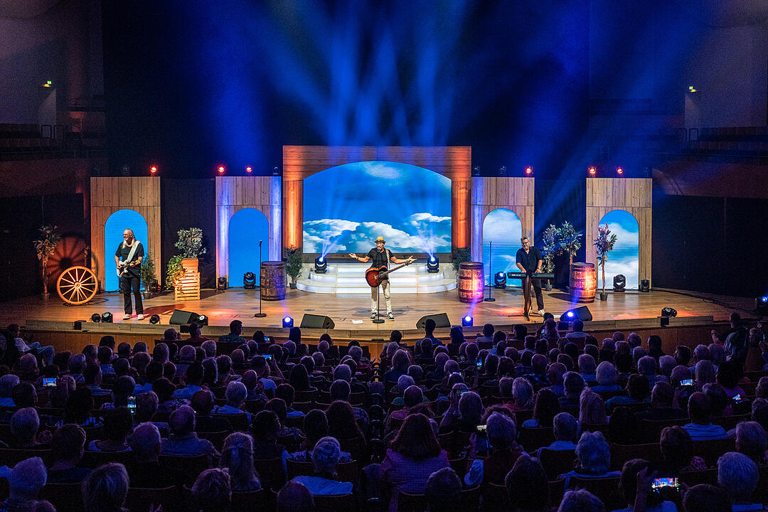 Das Publikum in Bamberg war begeistert von der Show.