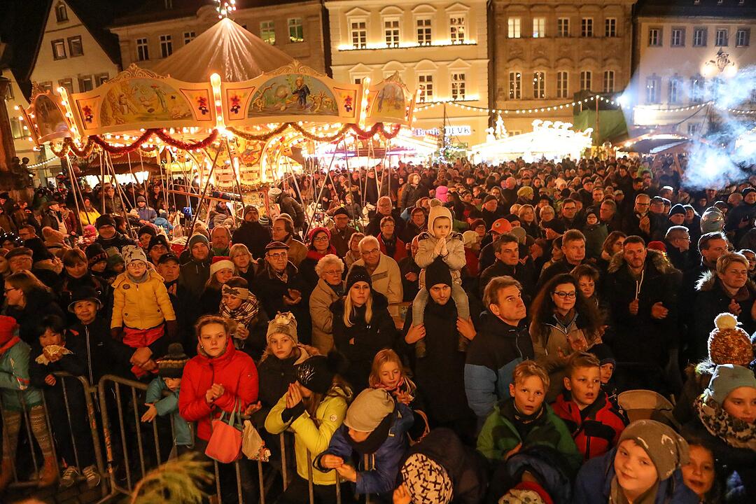 Der Forchheimer Weihnachtsmarkt ist eröffnet