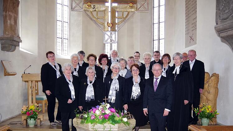 Der evangelischen Kirchenchor Kronach im 110. Jahr seines Bestehens. Heike Schülein