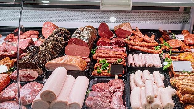 Metzgerei Theke Symbolbild