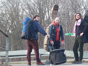 Aus Saarbrücken kommt die Mofagang, die sich mit Freejazz positioniert.  Fotos: pr