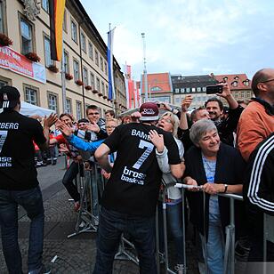 Meister-Party am Maxplatz