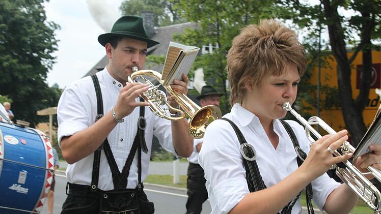 Kirchweih in Steinbach am Wald. Foto: Veronika Schadeck