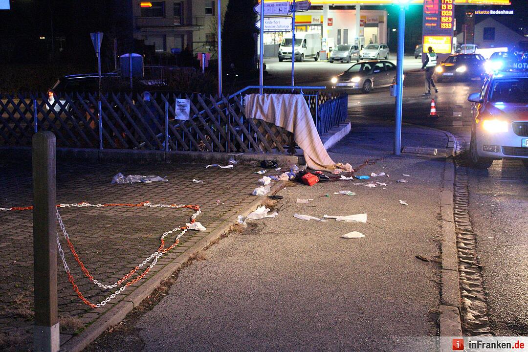 Verkehrsunfall in Cadolzburg: Fußgängerin tödlich verletzt