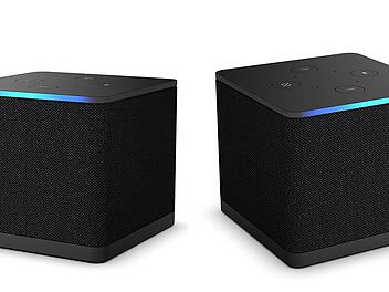 Der neue Amazon Fire TV Cube ist ab 27. Oktober erhältlich. Collage: infranken.de.