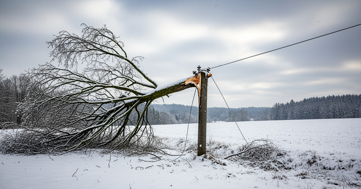 Starker-Schneefall-verursacht-mehrere-Stromausf-lle-in-Mittelfranken