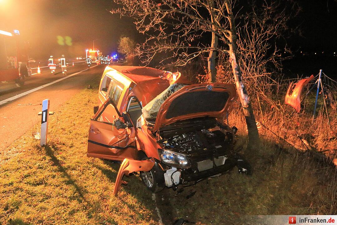 Tödlicher Unfall auf der A73 bei Eggolsheim