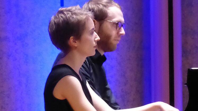 Klavierduo Marie-Thérèse Zahnlecker und Jonas Gleim  Gerhild Ahnert