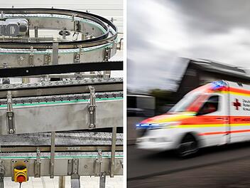 Mann bei Betriebsunfall schwer verletzt