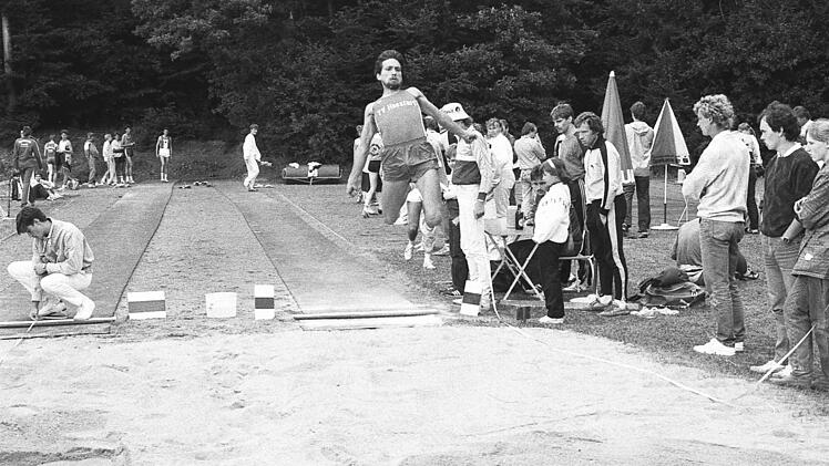 Impressionen vom Sportfest 1987 in Rottershausen.