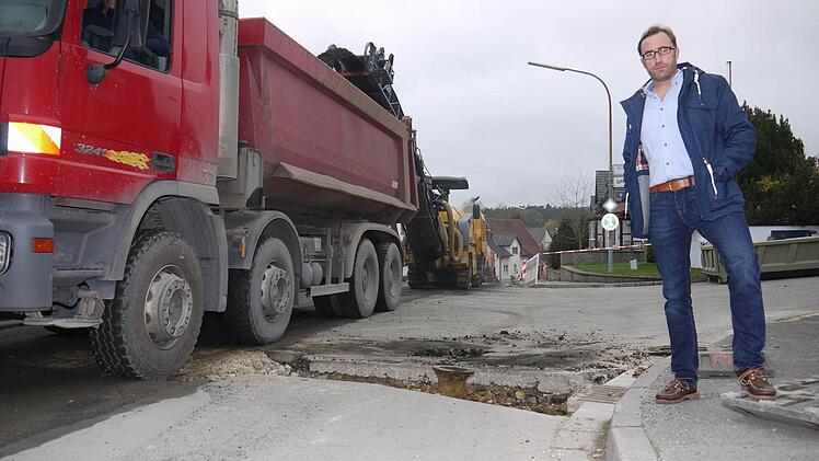 Wer hier hinein fährt, richtet hohen Schaden an, warnt der Bürgermeister. Foto: Berthold Köhler