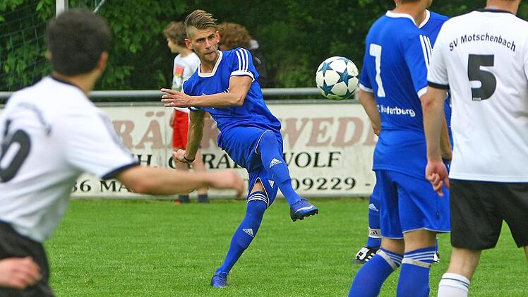 Alexander Schuberth war mit 25 Saisontreffern zweibester Torjäger der Kreisklasse Kulmbach. Foto: Monika Limmer
