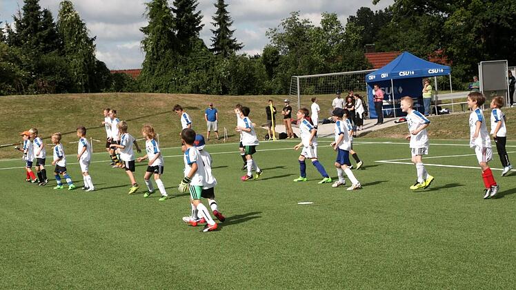 Die Kinder waren mit großem Eifer bei der Sache. Foto: Richard Sänger
