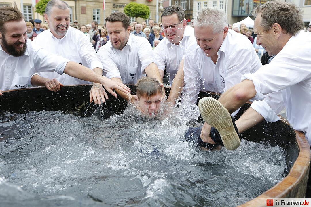 Gautschfeier 2015 der Mediengruppe Oberfranken in Bamberg