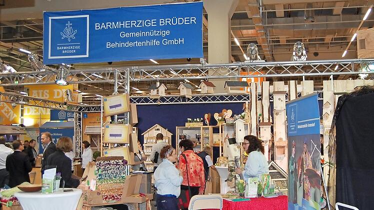 Die Barmherzigen Br&uuml;der sind seit &uuml;ber zwei Jahrzehnten auf der Werkst&auml;ttenmesse vertreten. Foto: Johannes Salomon