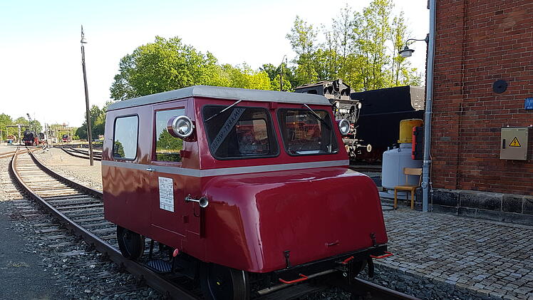 Neuenmarkt: "Pfingstdampftage" des Dampflokomotiv Museums mit besonderer Attraktion - "Das gibt es nicht alle Tage"