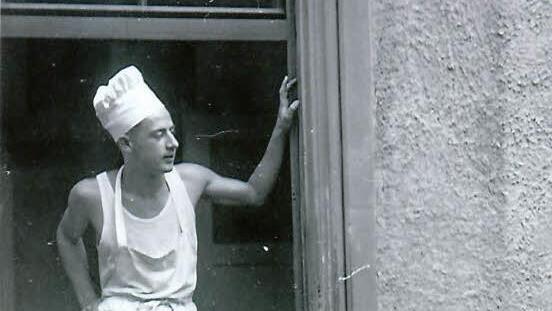 Rudolf Hannawacker als Bäckerjunge  Foto: Familie Hannawacker