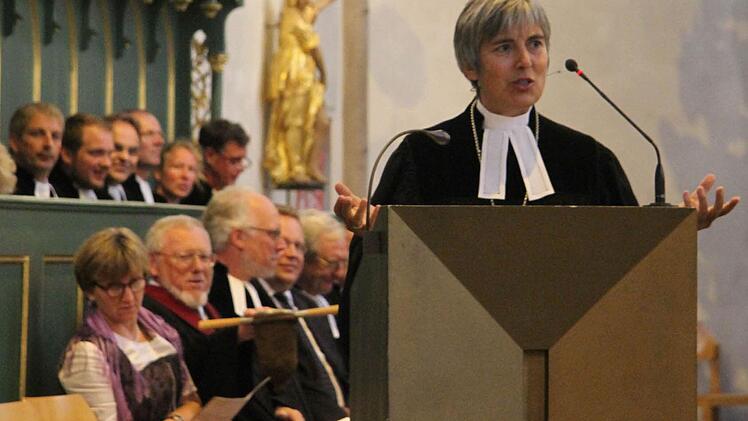 ... über den neuen Kulmbacher Dekan Thomas Kretschmar. Er war zuletzt Pfarrer in Kaufbeuren, war für 7500 Gläubige zuständig. Fotos: Sonny Adam