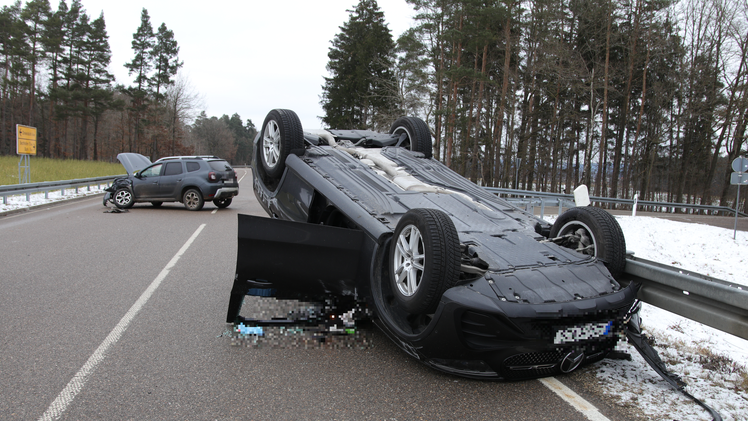 Verkehrsunfall im Kreis Ansbach