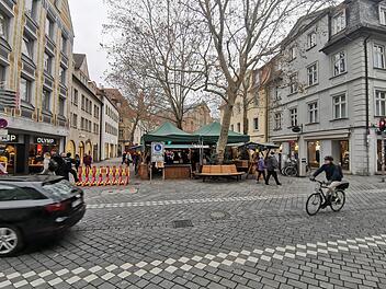 Neues Verbotsschild auf Bamberger Weihnachtsmarkt - Stadt äußert sich
