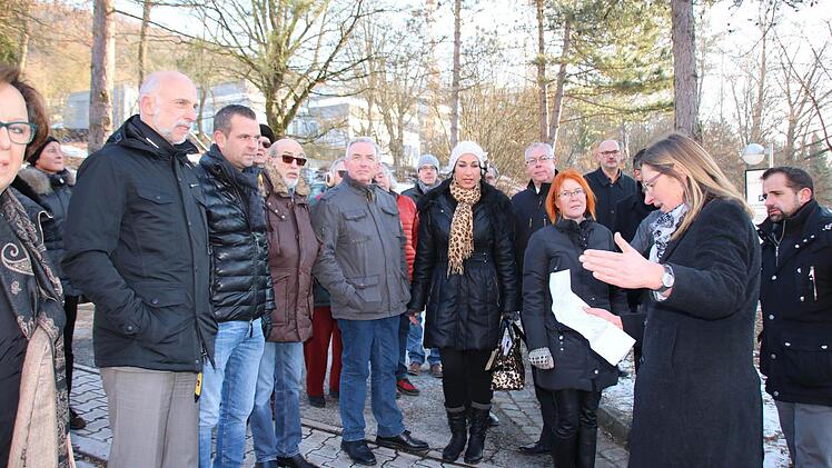 Eindrücke vom Ortstermin des Stadtrates. Foto: Ralf Ruppert
