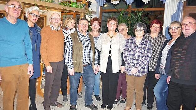 Der neue Vorstand der Rheuma-Liga Kronach Foto: Heike Sch&uuml;lein