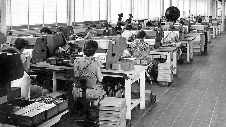 Bilder aus fr&uuml;heren Zeiten pr&auml;sentiert der Eberner Foto-Creativ-Kreis am morgigen Sonntag, hier ein Blick in das Kufi-Werk.  Foto: Steffen Schanz