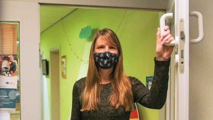 Wann schließt Sabrina Hack die Kita-Türen für die Weihnachtsferien? Foto:  Jennifer Opel