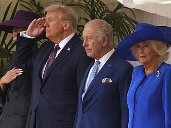 US-Präsident Trump besucht Großbritannien