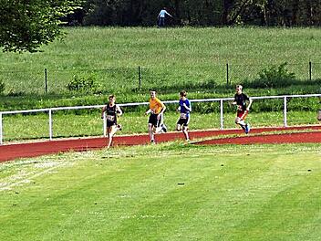 Für die Sanierung des Sportplatzes will die Stadt Baunach viel Geld in die Hand nehmen (Archivbild vom "Bahnmeeting" im April 2014). Foto: Michel