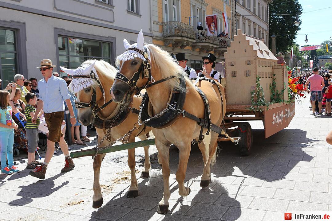 Rakoczyfest in Bad Kissingen mit Umzug; Foto: Barbara Herbst
