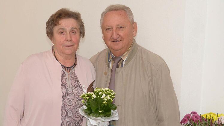 Das Jubelpaar Josef und Luise Weigel  Foto: Helmut Kistner