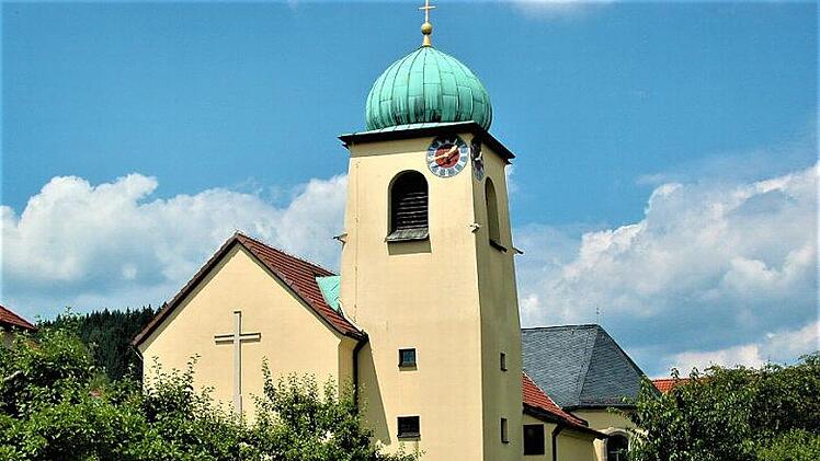 Das Gotteshaus St. Wolfgang in Stockheim Foto: Gerd Fleischmann