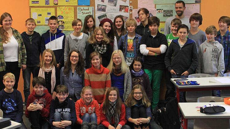 Die Schüler der 7b des Frobenius-Gymnasiums werden schon bald im Fernsehen zu sehen sein.