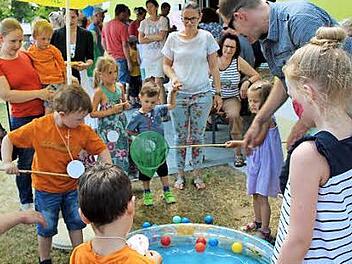 Die Spielstationen kamen gut an. Foto: privat