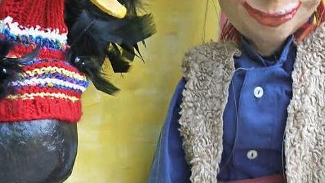 Die kleine Hexe und ihr Rabe Abraxas sind am Sonntag im Struwwelpeter zu sehen. Foto: privat