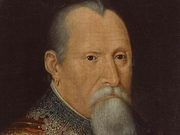 Casimir im Alter von 56 Jahren: Detail eines Gemäldes (um 1625), das dem Coburger Hofmaler Wolfgang Birckner zugeschrieben wird (Öl auf Leinwand).Fotos: Kunstsammlungen der Veste Coburg