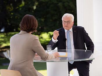 ZDF-Sommerinterview mit Bundespr&auml;sident Steinmeier