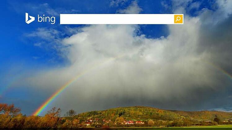 So soll das täglich wechselnde Hintergrundbild auf Bing am Montag aussehen. Foto: Microsoft Deutschland