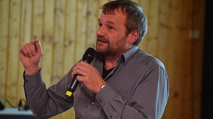 Karlheinz Vollrath vom Bund Naturschutz, Kreisgruppe Kulmbach