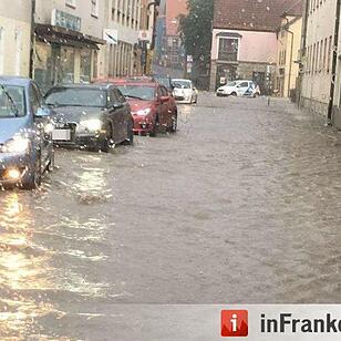 Hochwasser Landkreis Lichtenfels 26. Juli 2016