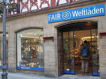 Der Weltladen in Kulmbach unterstützt den fairen Handel. Foto: Mona Hain