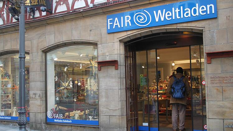 Der Weltladen in Kulmbach unterstützt den fairen Handel. Foto: Mona Hain